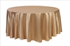 Champagne Satin Tablecloth