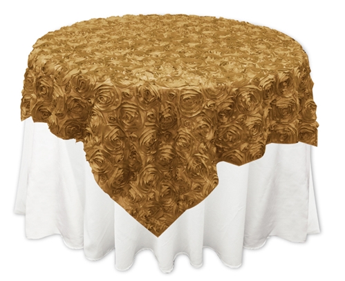 Rose Satin Tablecloth