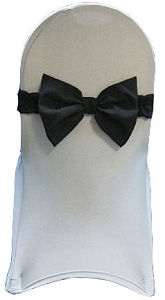 Black PreMade Bow