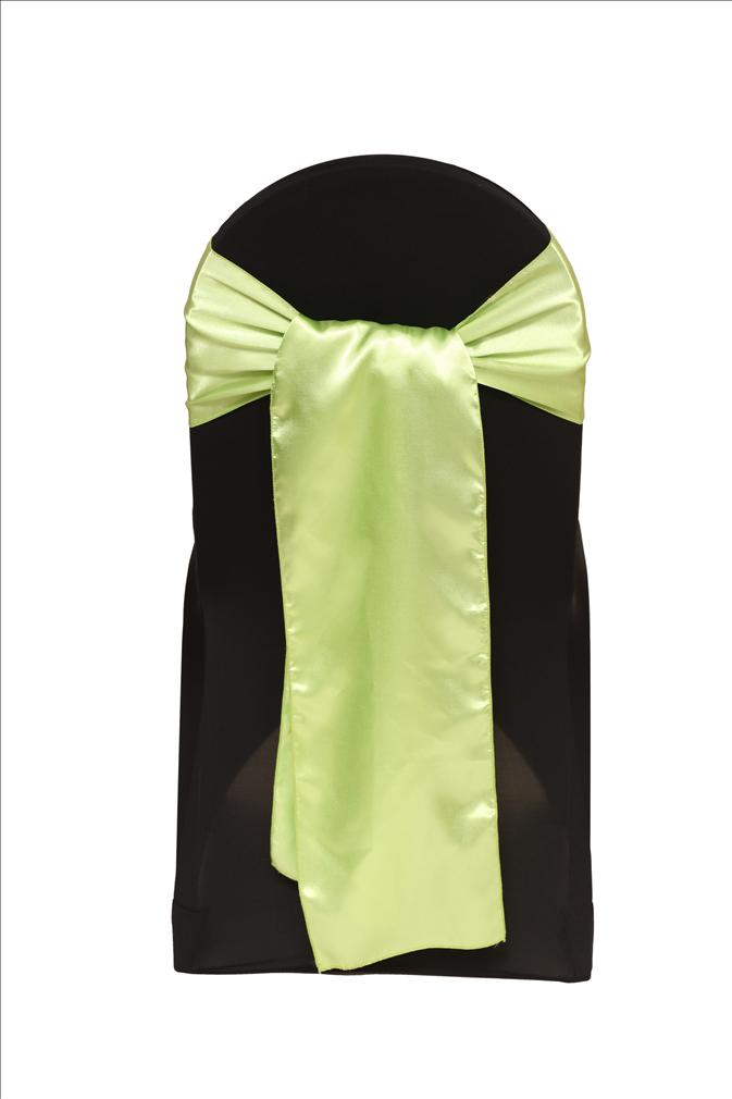 Apple Green Satin Sash